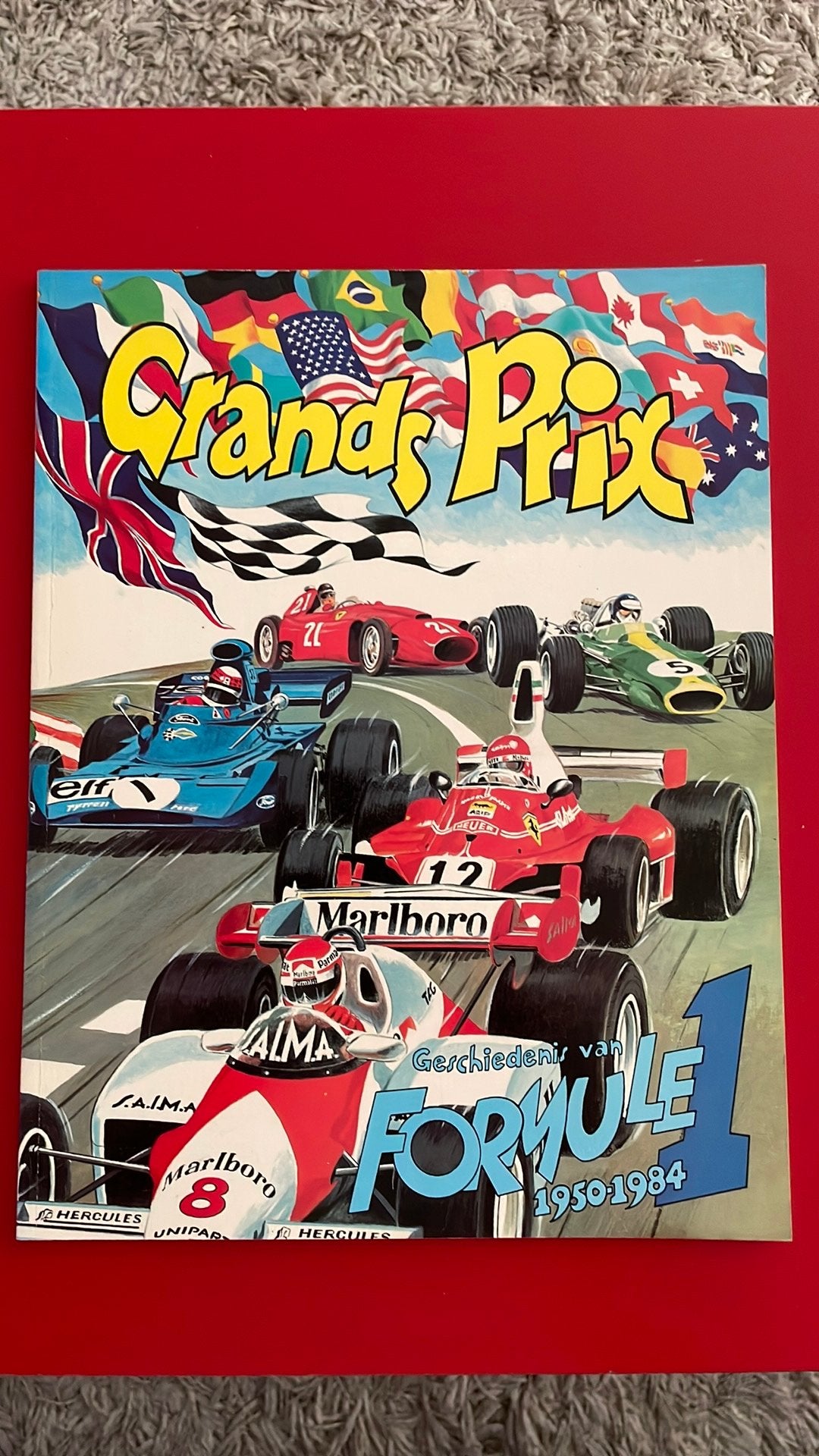 Grands Prix - Geschiedenis van Formule 1 1950-1984, Verzamelen, Ophalen of Verzenden, Gebruikt, Formule 1