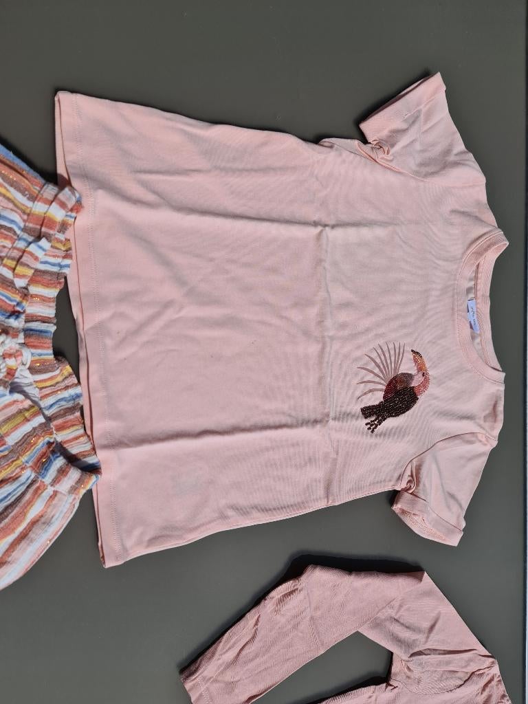 roze pull, trui, t-shirt met korte mouwen, Milla Star, 146, Enfants & Bébés, Vêtements enfant | Taille 146, Enlèvement, Comme neuf