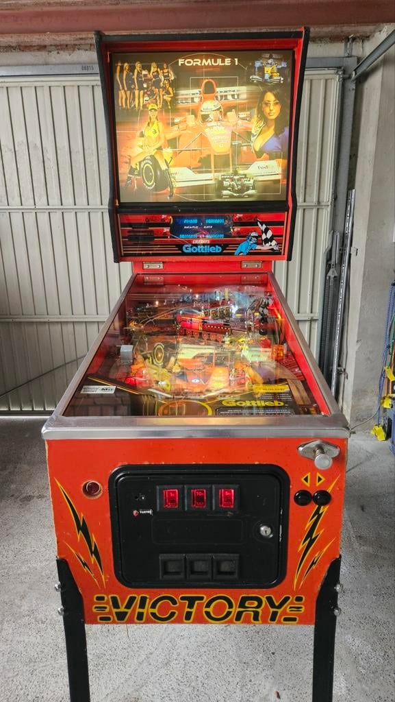 Flipper Gottlieb Victory, Enlèvement, Gottlieb