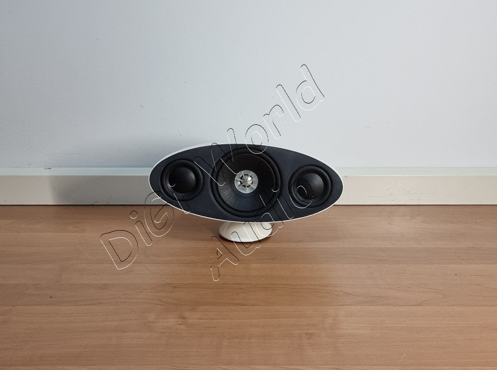 KEF KHT3005SE centerspeaker in het hoogglans wit, Geschikt voor surround/home cinema, Ophalen of Verzenden, Zo goed als nieuw