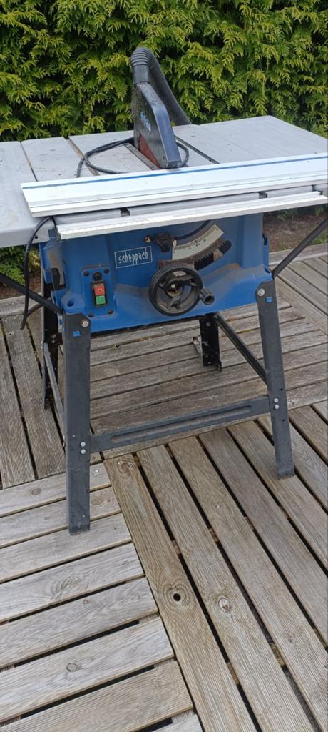 Scheppach zaagtafel, Doe-het-zelf en Bouw, Gereedschap | Zaagmachines, Ophalen