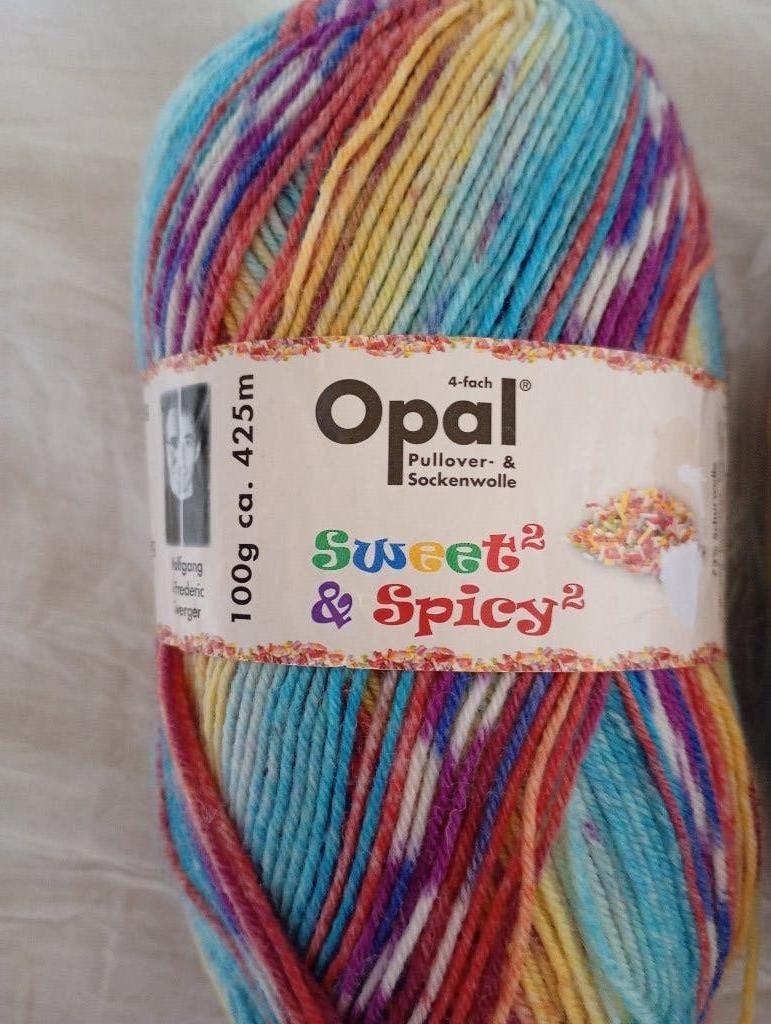 Zwerger Opal Sweet & Spicy 8613 Suckerstreusel 2x, Enlèvement ou Envoi, Neuf, Tricot ou Crochet, Laine ou Fils