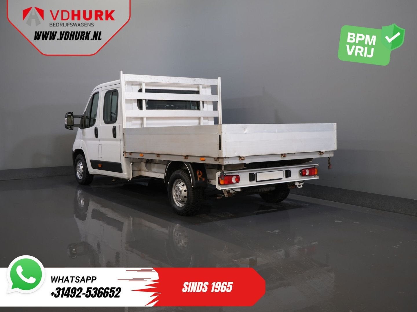 Opel Movano 2.2 140 pk DC Dubbel Cabine Open Laadbak/ 7 Pers, Auto's, Bestelwagens en Lichte vracht, Wit, Bedrijf, Electronic Stability Program (ESP)