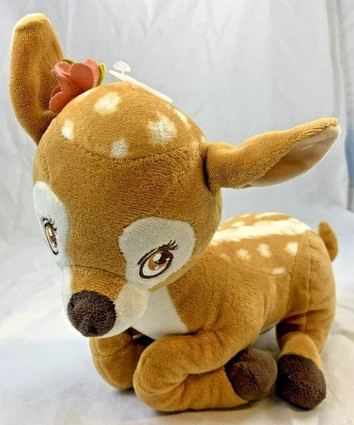 Efteling Droomvlucht Hertje Evi knuffel bruin met bloem, Verzenden, Zo goed als nieuw, Beeldje of Poppetje
