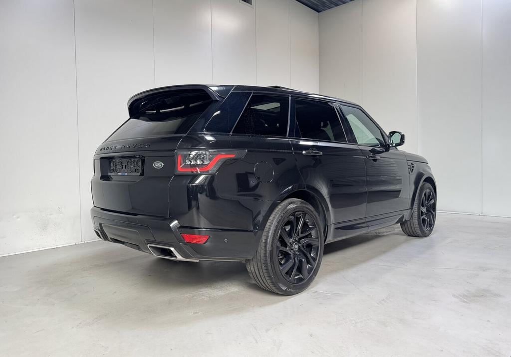 Land Rover Range Rover Sport 3.0d Autom. - Meridian - Pano, 259 pk, 2993 cc, 0 kg, Zwart