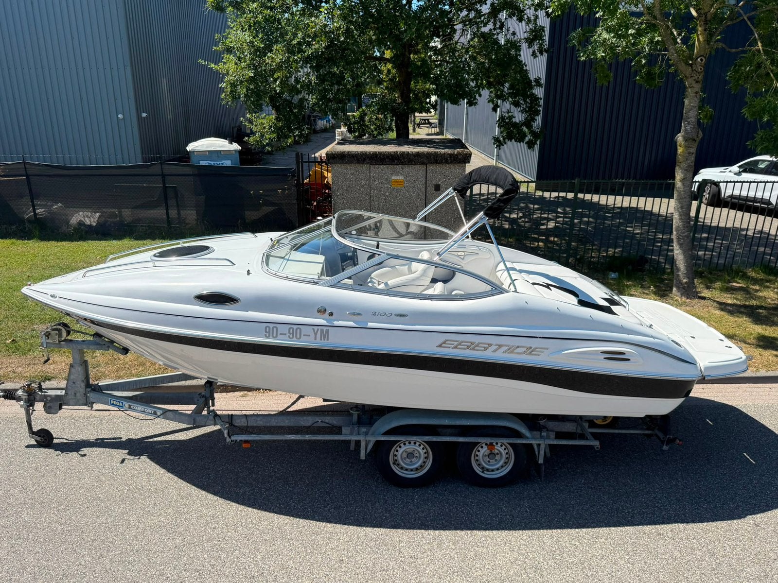 Ebbtide 2100ss Cuddy - Mercruiser 5.0 MPI V8 - 2008, Watersport en Boten, Ophalen, Gebruikt