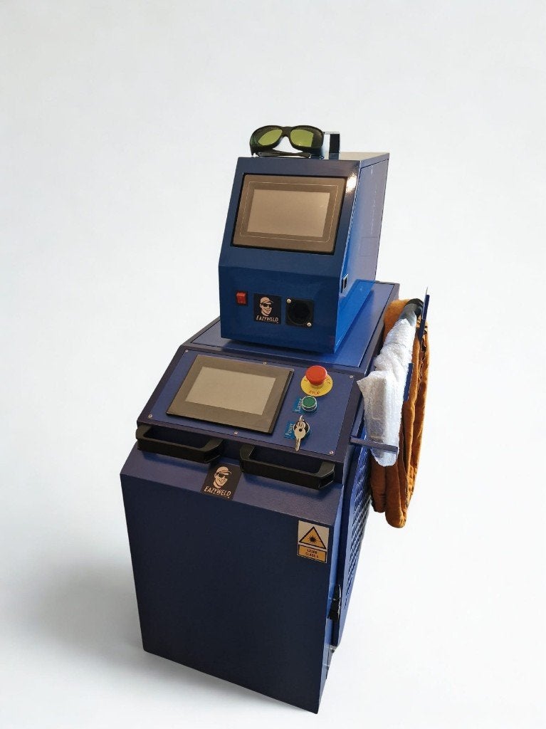 Laser las apparaat watergekoeld 1500 Watt, Articles professionnels, Machines & Construction | Technique de soudage, Enlèvement