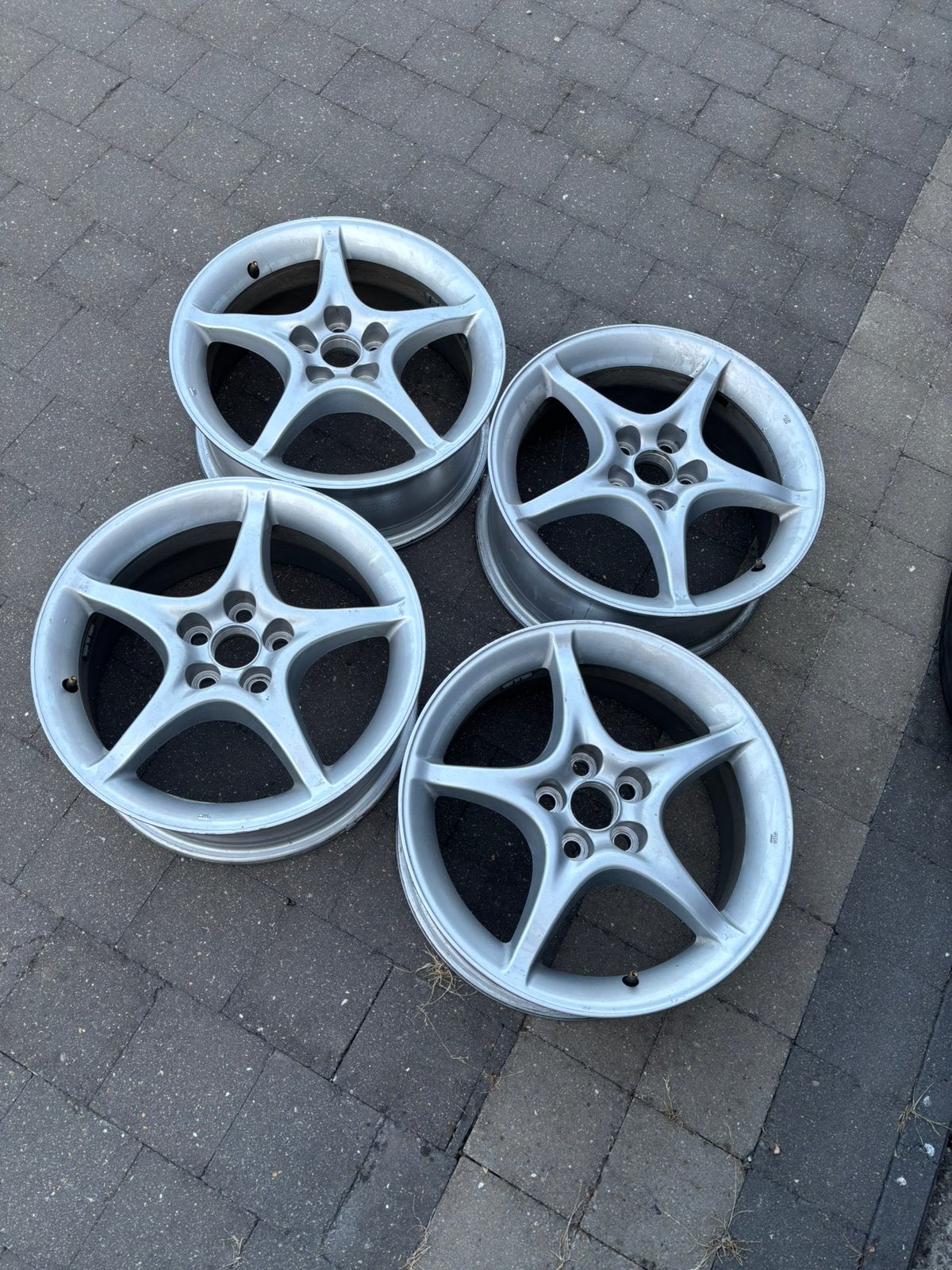 4 originele toyota velgen 5x100, Ophalen, Zo goed als nieuw