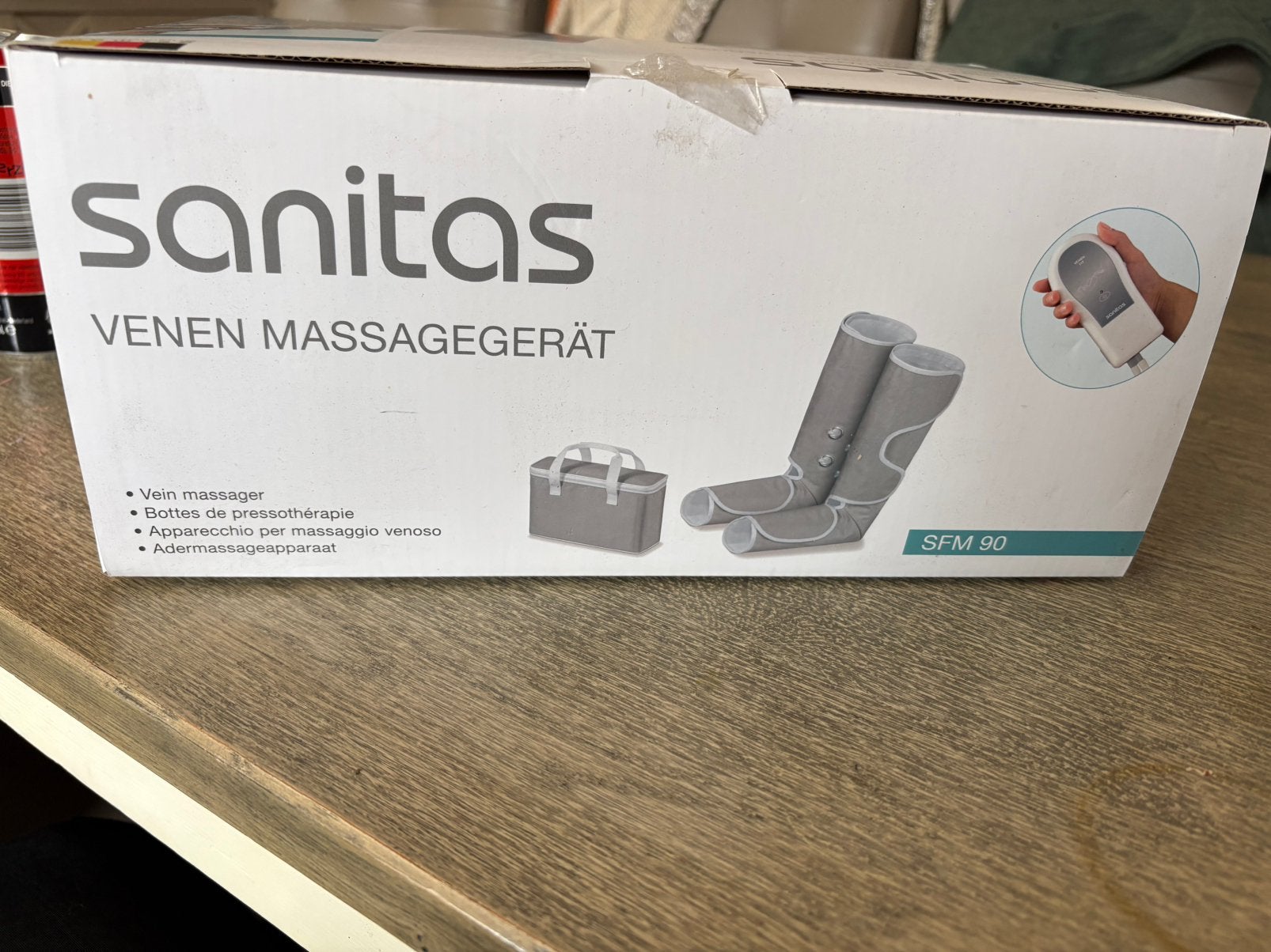 Sanitas massage apparaat benen, Enlèvement, Comme neuf