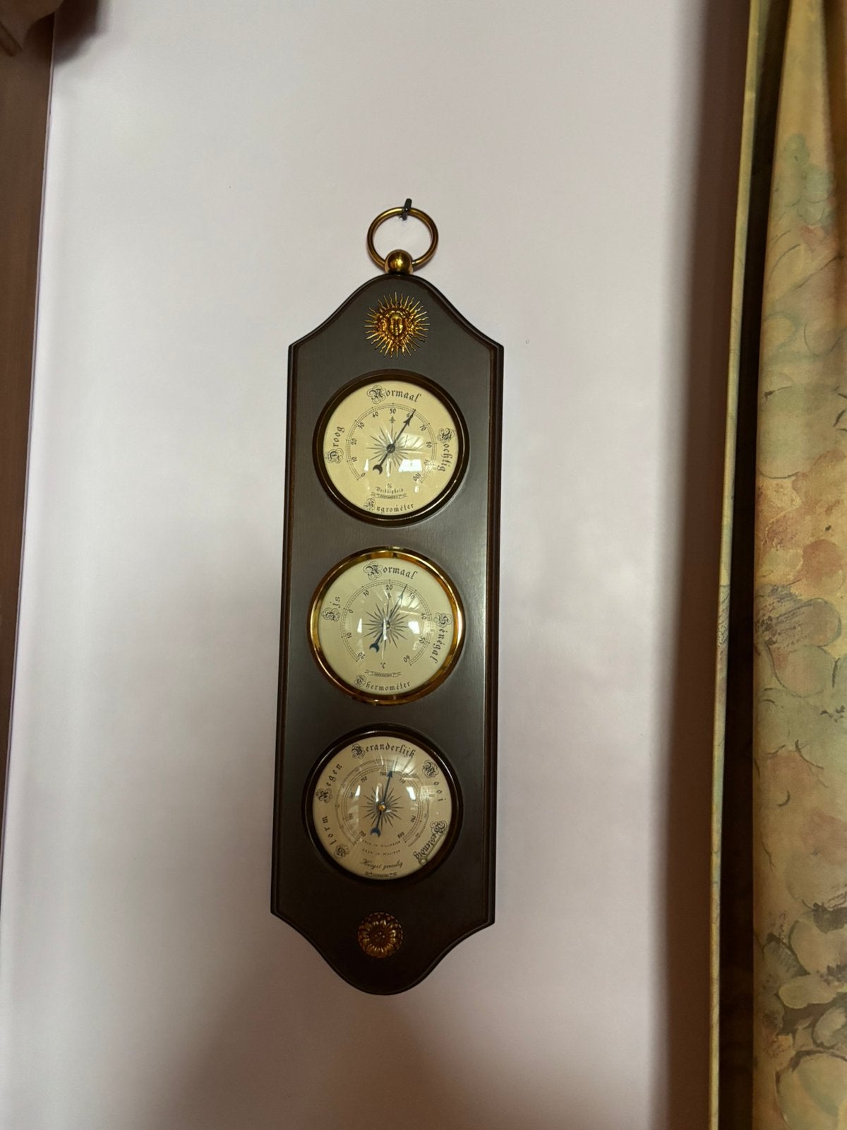 Vintage weerstatio, Ophalen, Gebruikt, Weerstation