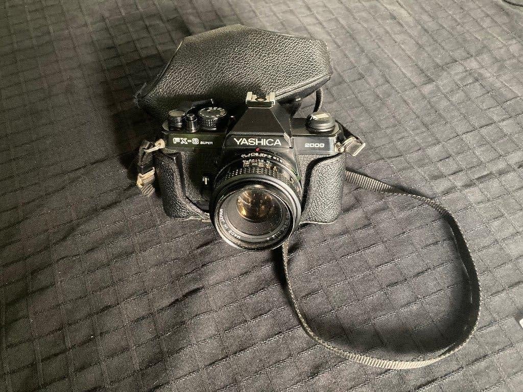 Yashica FX-3 Super 2000 spiegelCamera, Audio, Tv en Foto, Ophalen of Verzenden, Gebruikt, Spiegelreflex, Overige Merken