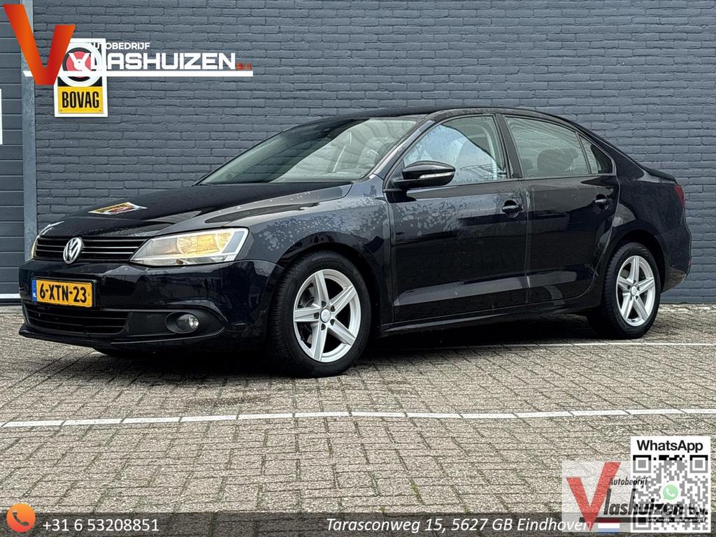 Volkswagen Jetta 1.6 TDI Highline BlueMotion | Climate | Cru, Auto's, Zwart, Bedrijf, 119 g/km, Jetta