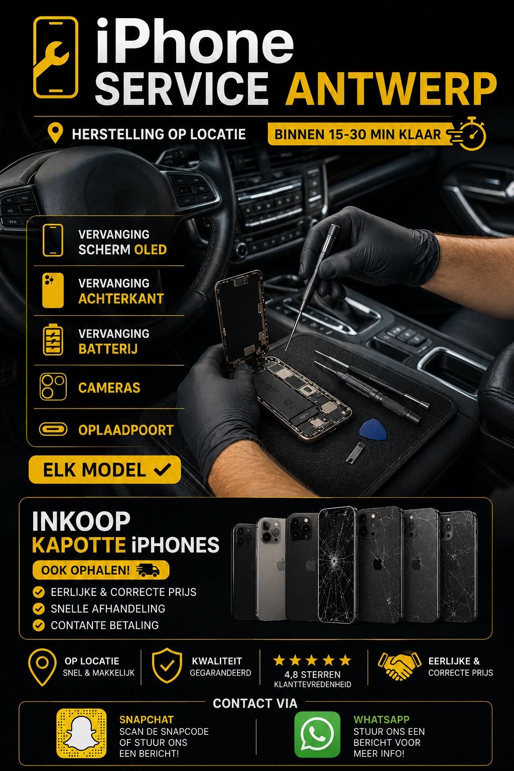 iPhone service | Opkoop iPhone elke model, elke staat !, Telecommunicatie, Mobiele telefoons | Apple iPhone, Ophalen