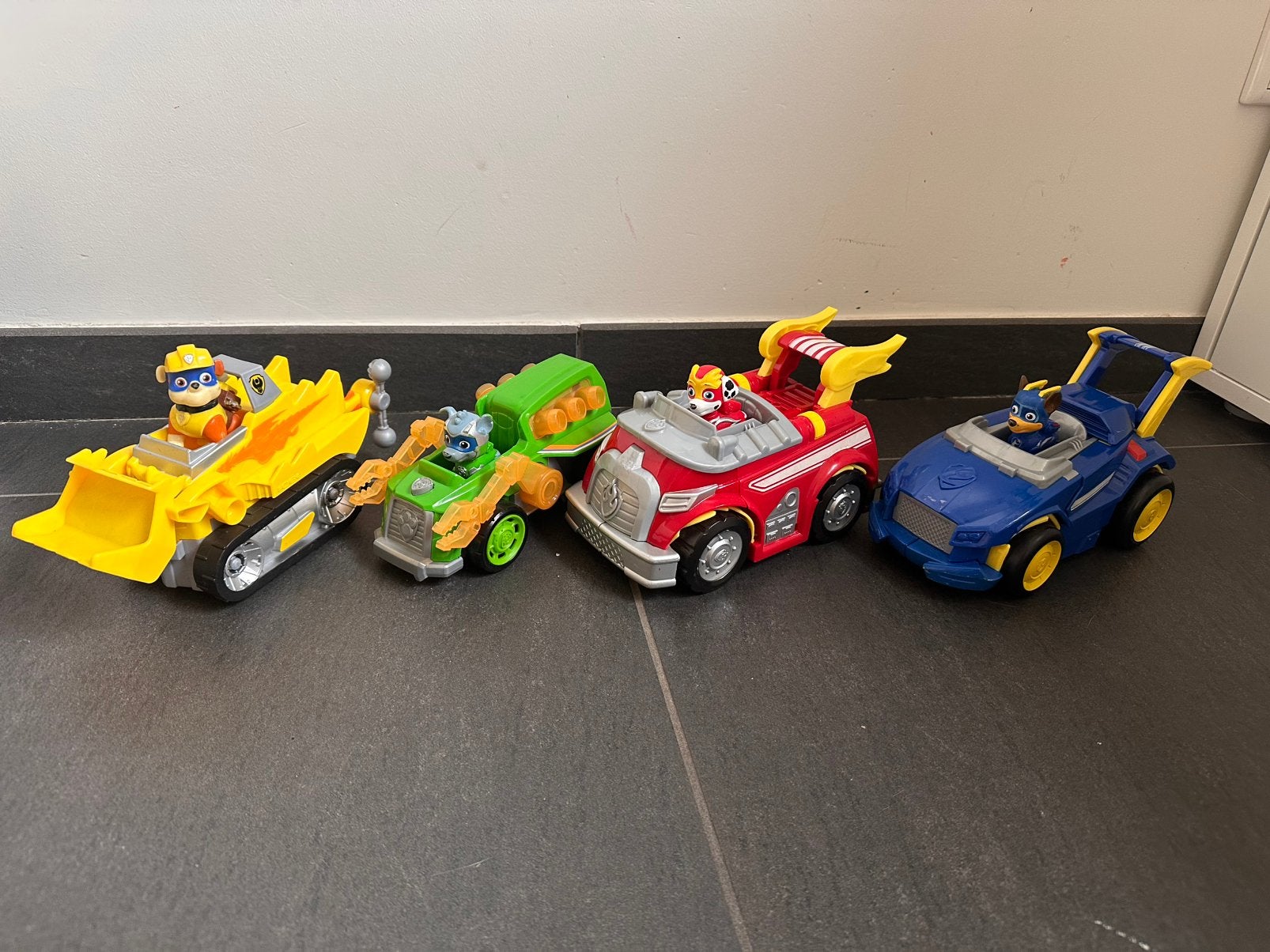 Paw Patrol mighty pups, Kinderen en Baby's, Speelgoed |Speelgoedvoertuigen, Ophalen, Gebruikt