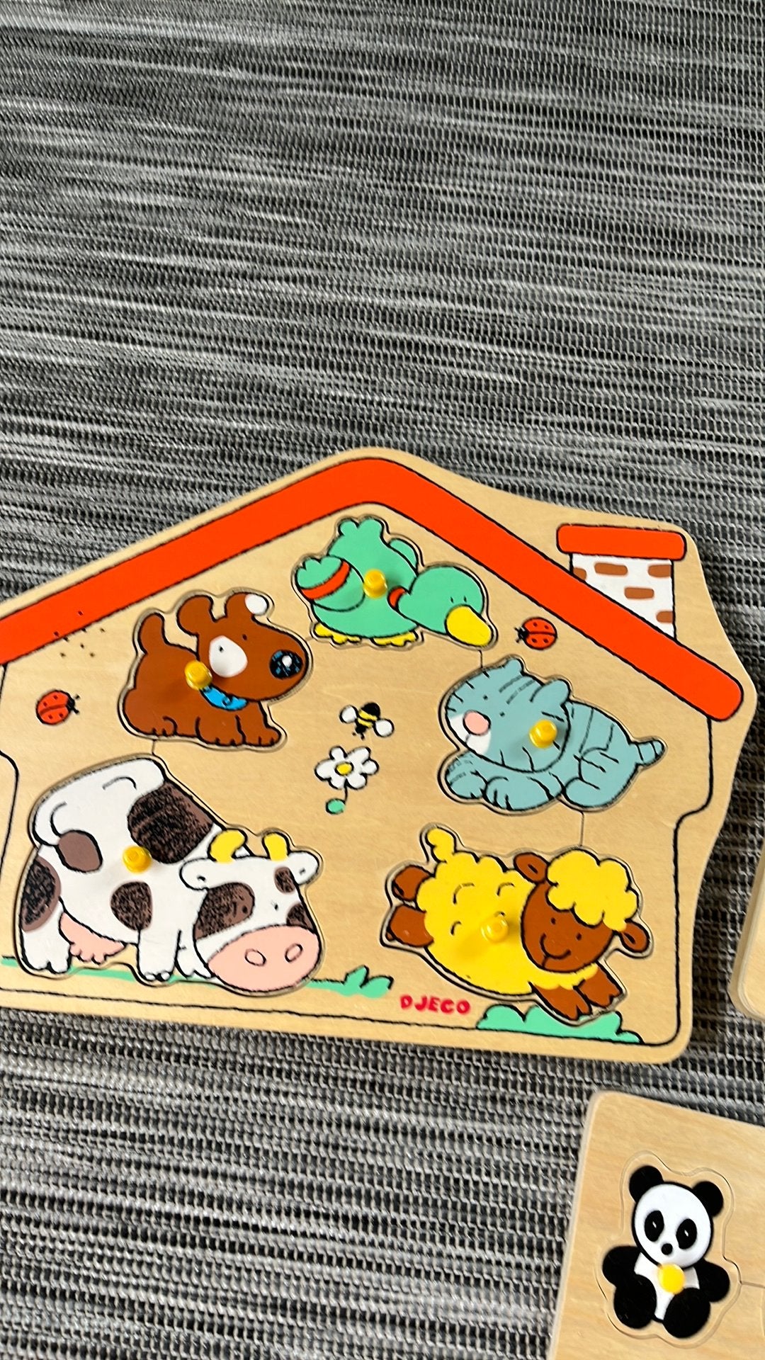 3 houten puzzels, Enlèvement, Utilisé