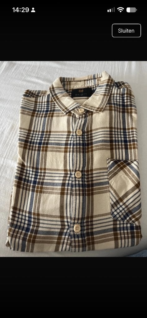 Flanellen herenhemden, Kleding | Heren, Ophalen of Verzenden, Gedragen