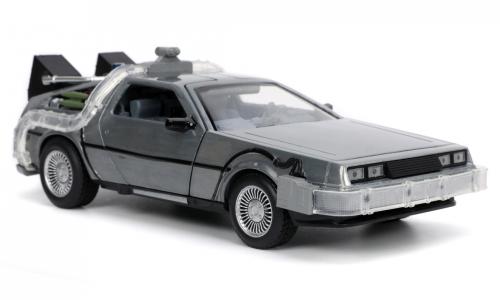 Schaalmodel Back to the future time machine, Hobby en Vrije tijd, Modelauto's | Overige schalen, Nieuw, Auto, Ophalen of Verzenden
