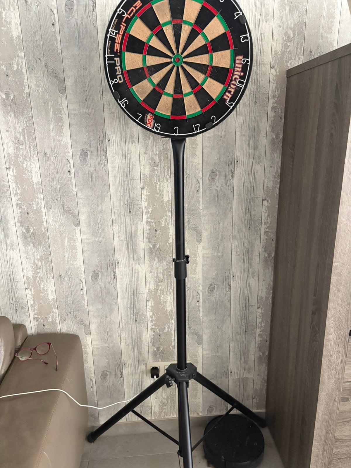 Staander met blok en mat extra, Sport en Fitness, Darts, Ophalen