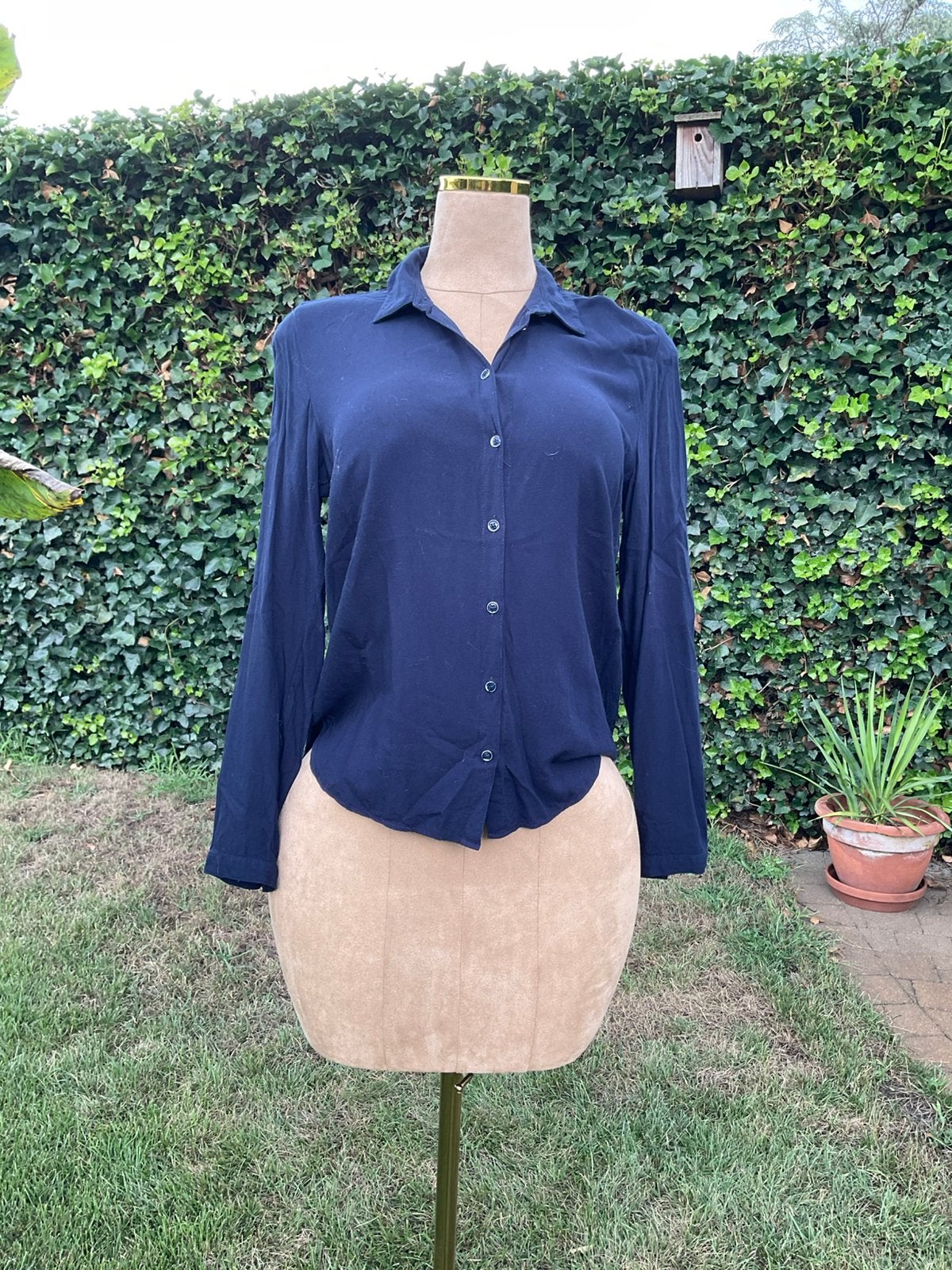 Hemdsblouses ‘Cecil’ maat M, Kleding | Dames, Blouses en Tunieken, Ophalen, Gedragen, Maat 38/40 (M)