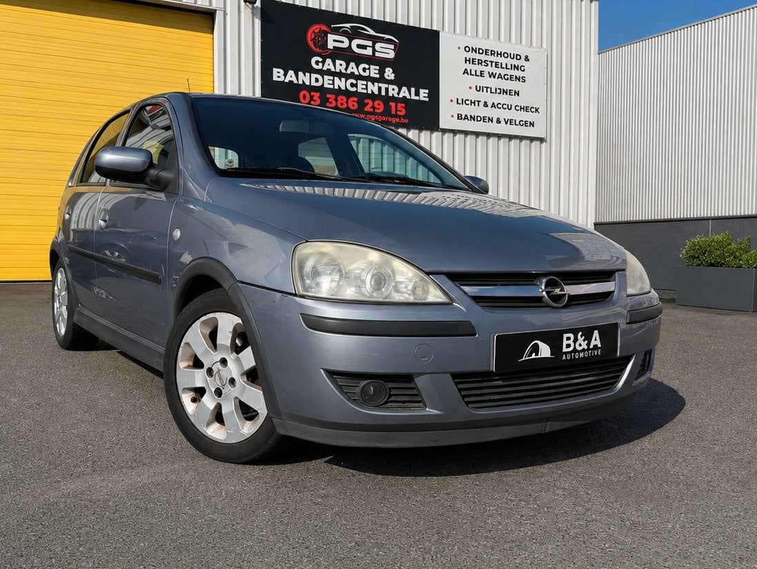Opel corsa 1.4 benzine - gekeurd voor verkoop, Auto's, Voorwielaandrijving, Stof, Zwart, 4 cilinders