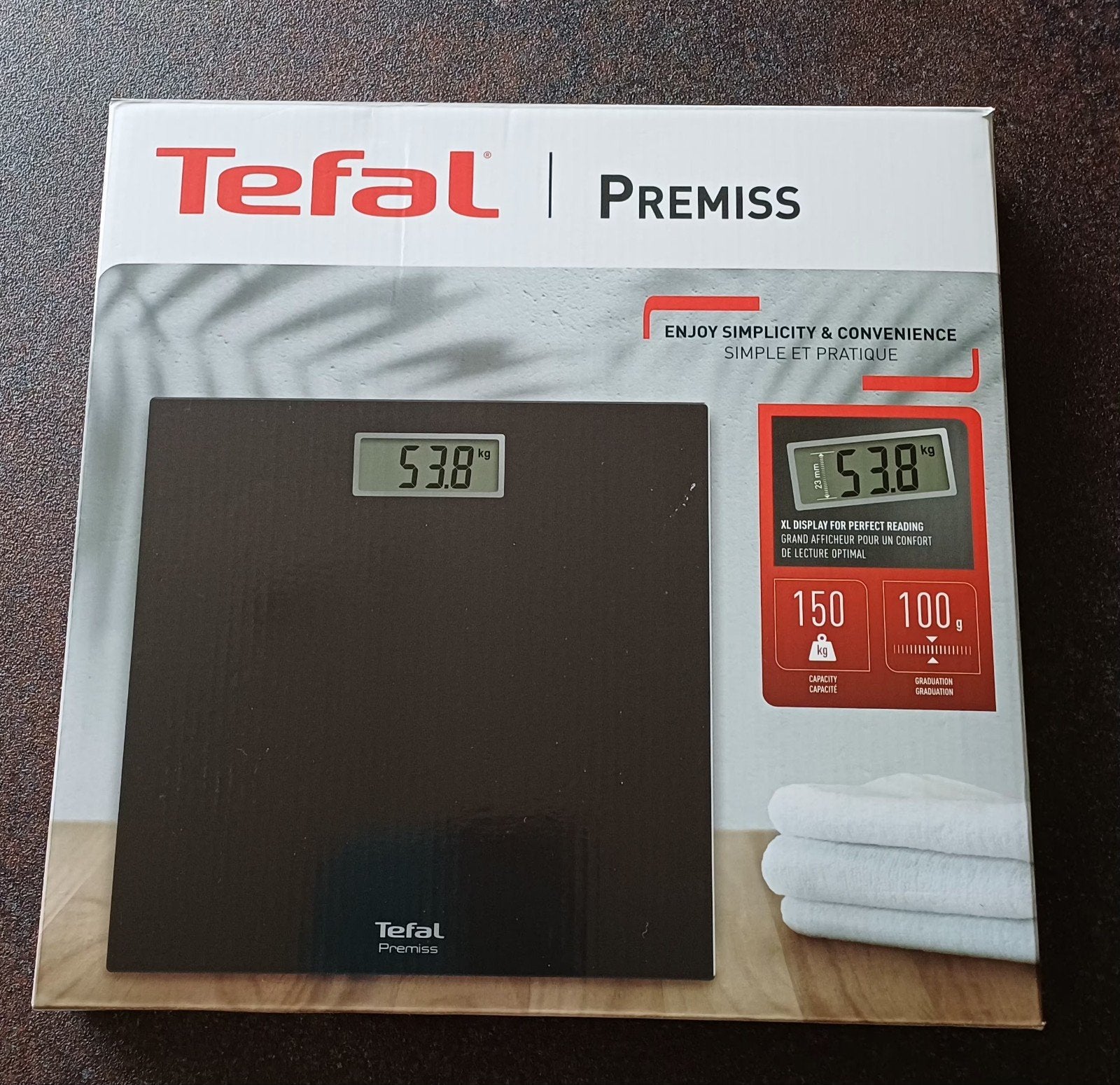 Personenweegschaal Tefal, Electroménager, Balances, Enlèvement, Pèse-personne