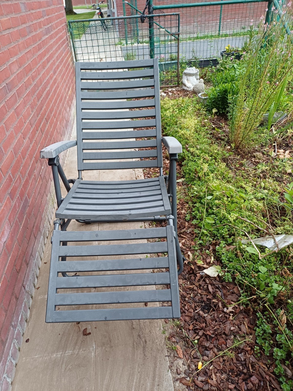 tuinzetelligbed, Jardin & Terrasse, Chaises longues, Enlèvement, Utilisé, Réglable