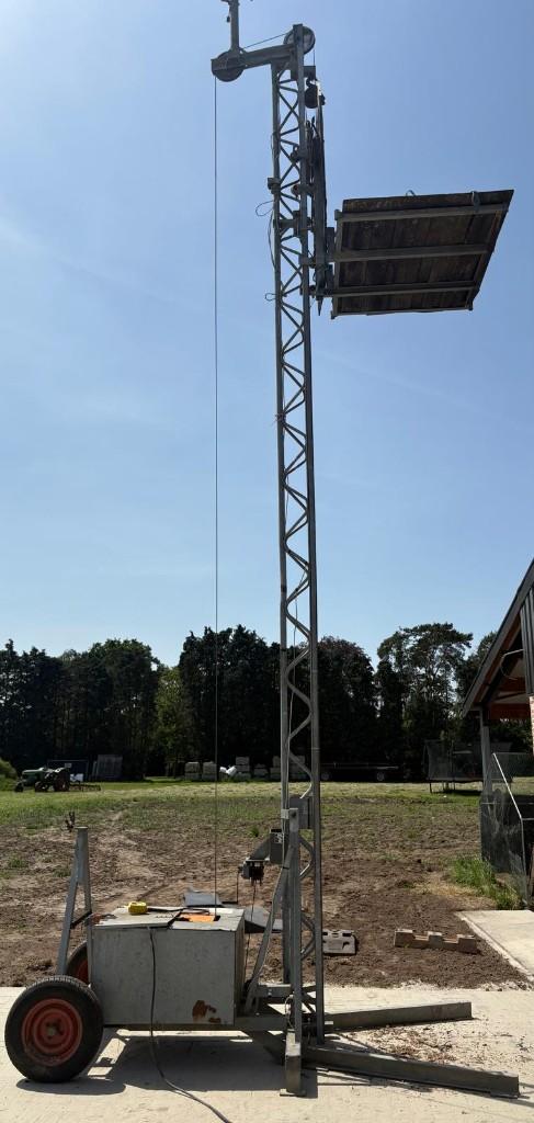 Bouwlift 220V, Ophalen, Gebruikt, Bouwlift