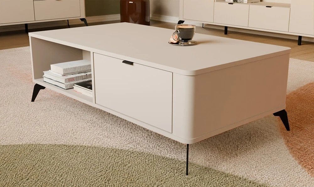 table basse avec 2 tiroirs, Envoi