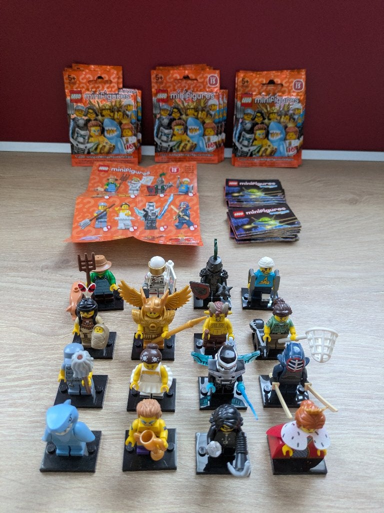 LEGO 71011 - Minifigures série 15 (série complète), Ophalen, Lego, Zo goed als nieuw, Minifiguren serie