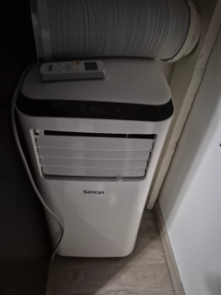Mobiele airco 8000 btu, Refroidissement et Déshumidification, Moins de 60 m³, Enlèvement, Utilisé