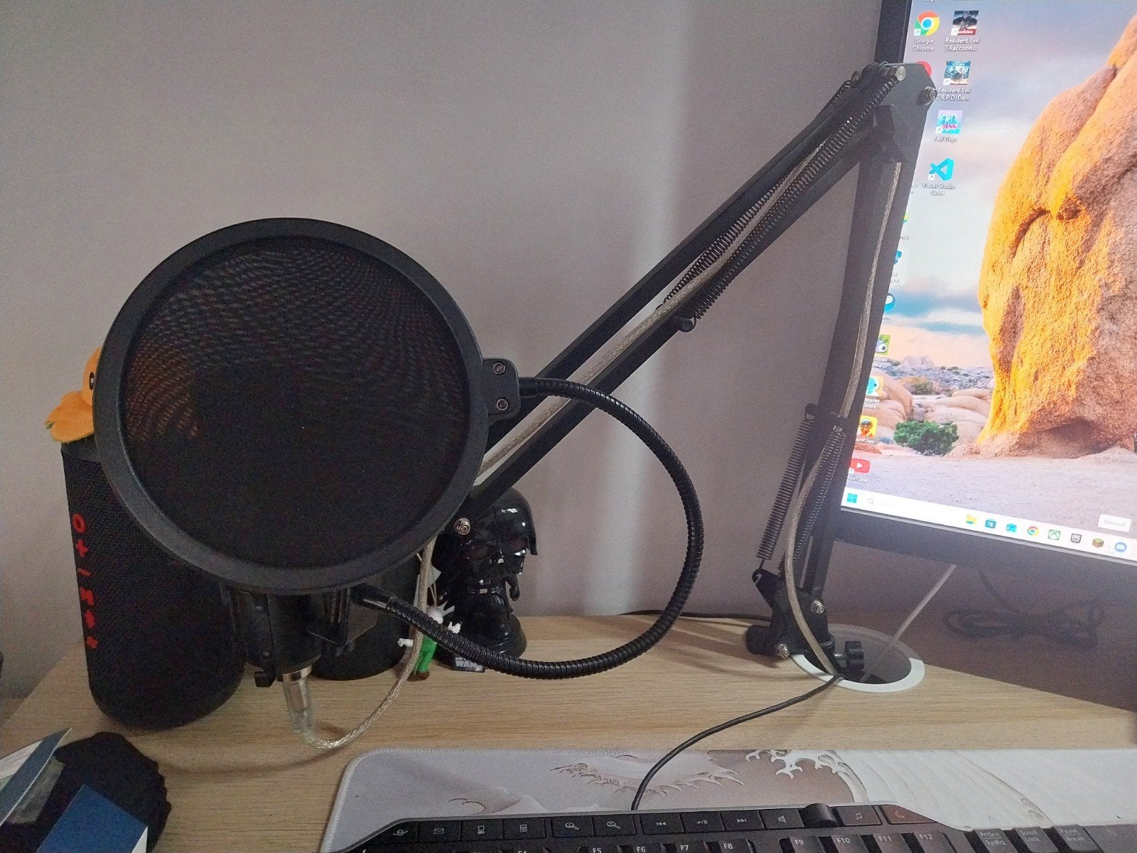 Microphone in perfecte conditie, Muziek en Instrumenten, Microfoons, Ophalen, Zo goed als nieuw, Studiomicrofoon