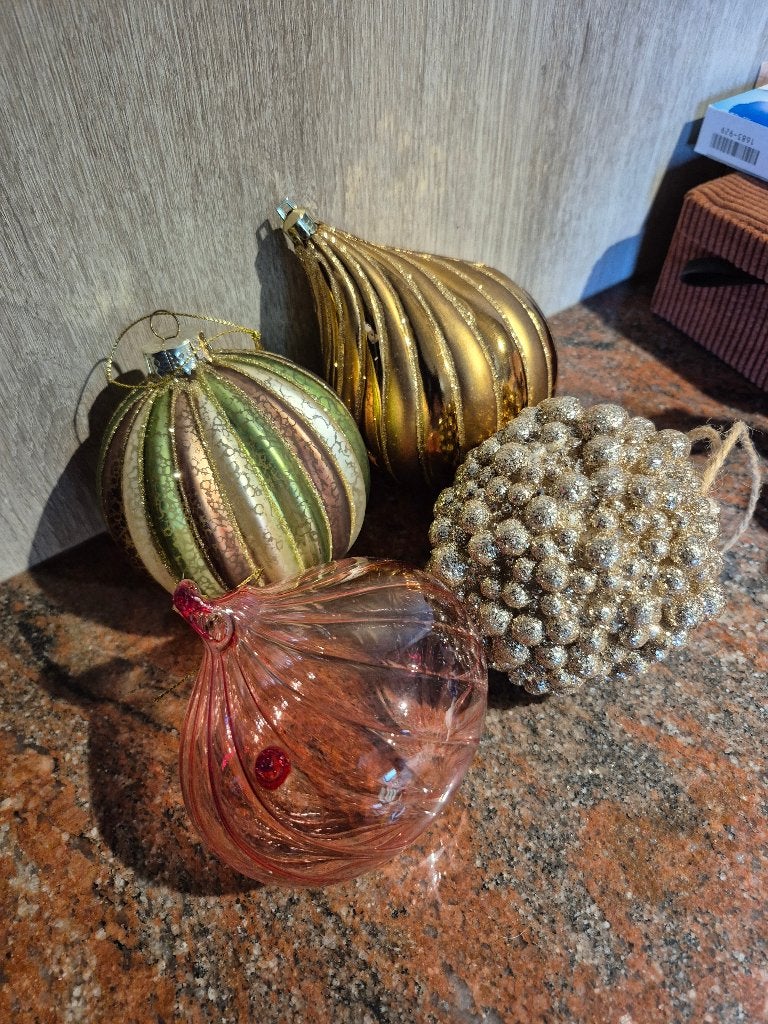 Boules de Noel anciennes, Divers, Enlèvement ou Envoi, Comme neuf