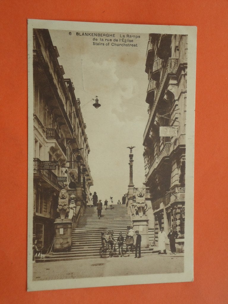 Blankenberge - Blankenberghe La Rampe, Verzamelen, Ophalen of Verzenden, 1920 tot 1940, Gelopen, West-Vlaanderen