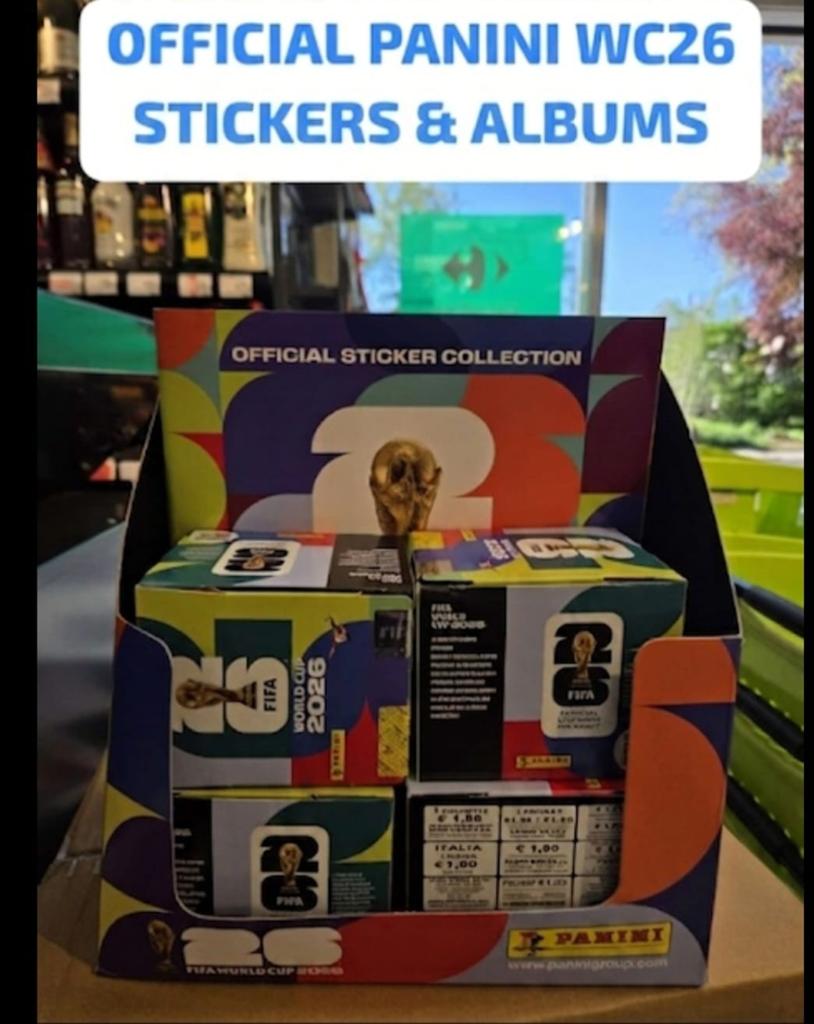 Autocollants Panini pour la Coupe du monde, Collections, Enlèvement