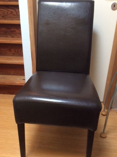 6 chaises de salle à manger, Bois, Brun, Enlèvement, Cinq, Six Chaises ou plus