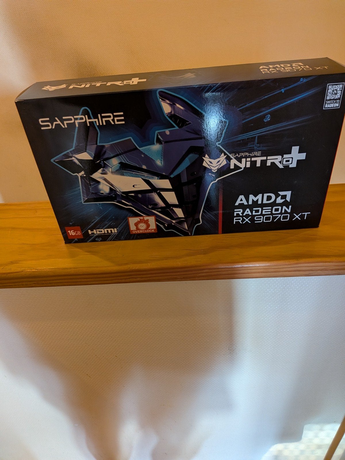 rx9070xt sapphire Nitro+ maand oud, Computers en Software, Ophalen, AMD, GDDR6, Zo goed als nieuw