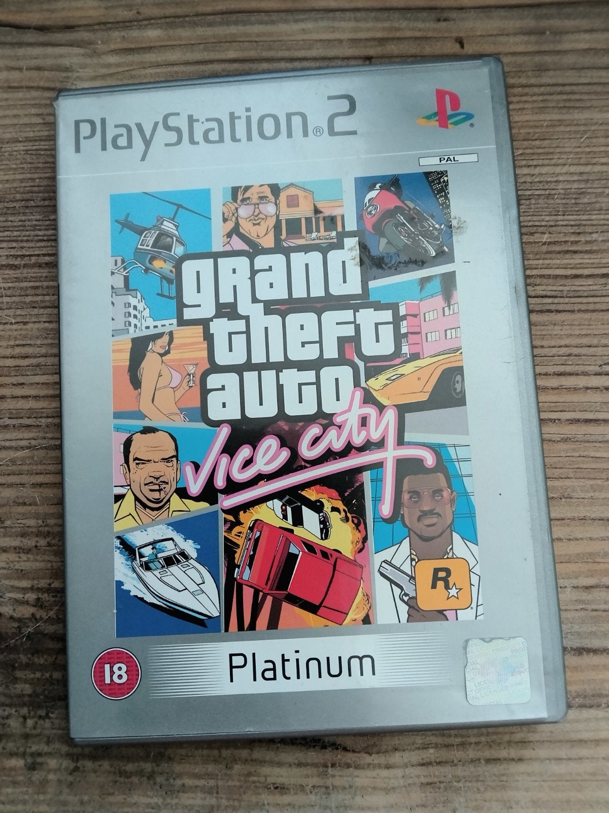 Grand Theft Auto Vice City - PlayStation 2, Games en Spelcomputers, Avontuur en Actie, Gebruikt, Vanaf 18 jaar, 1 speler