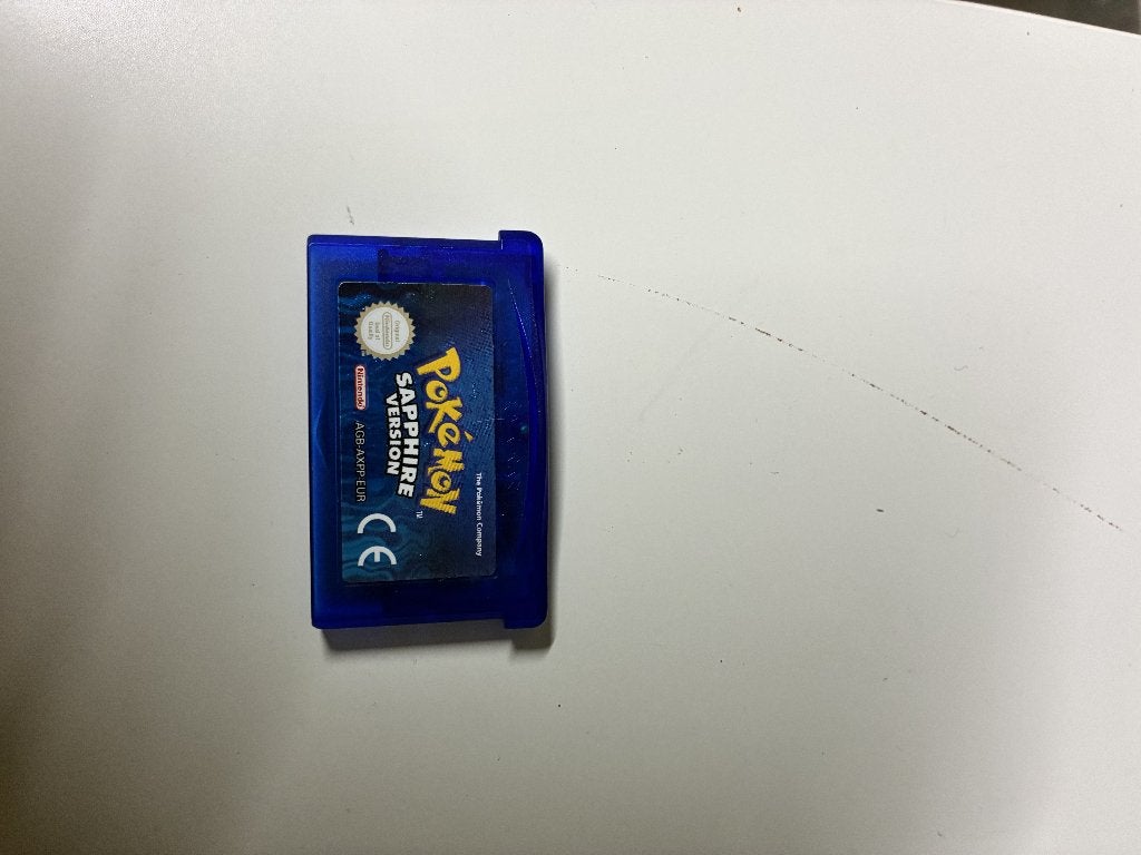 POKEMON SAPPHIRE Gameboy Advanced Game, Games en Spelcomputers, Ophalen of Verzenden, Zo goed als nieuw
