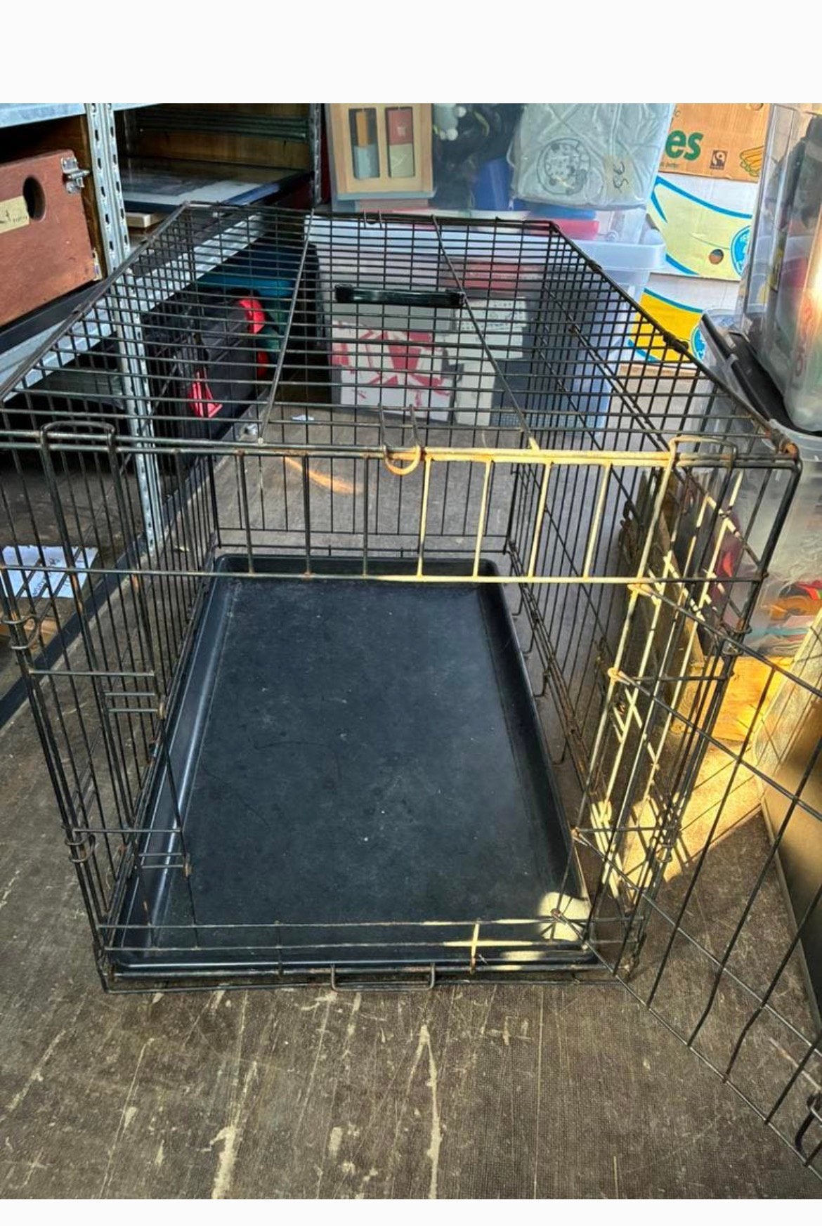 Banc de taille moyenne, Enlèvement, Utilisé, Chenil chien