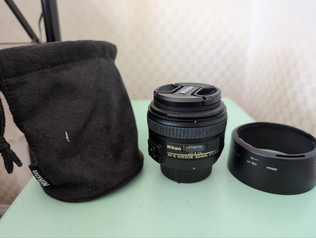 Nikon AF-S Nikkor 50mm f/1.4G -, TV, Hi-fi & Vidéo, Photo | Lentilles & Objectifs, Enlèvement ou Envoi