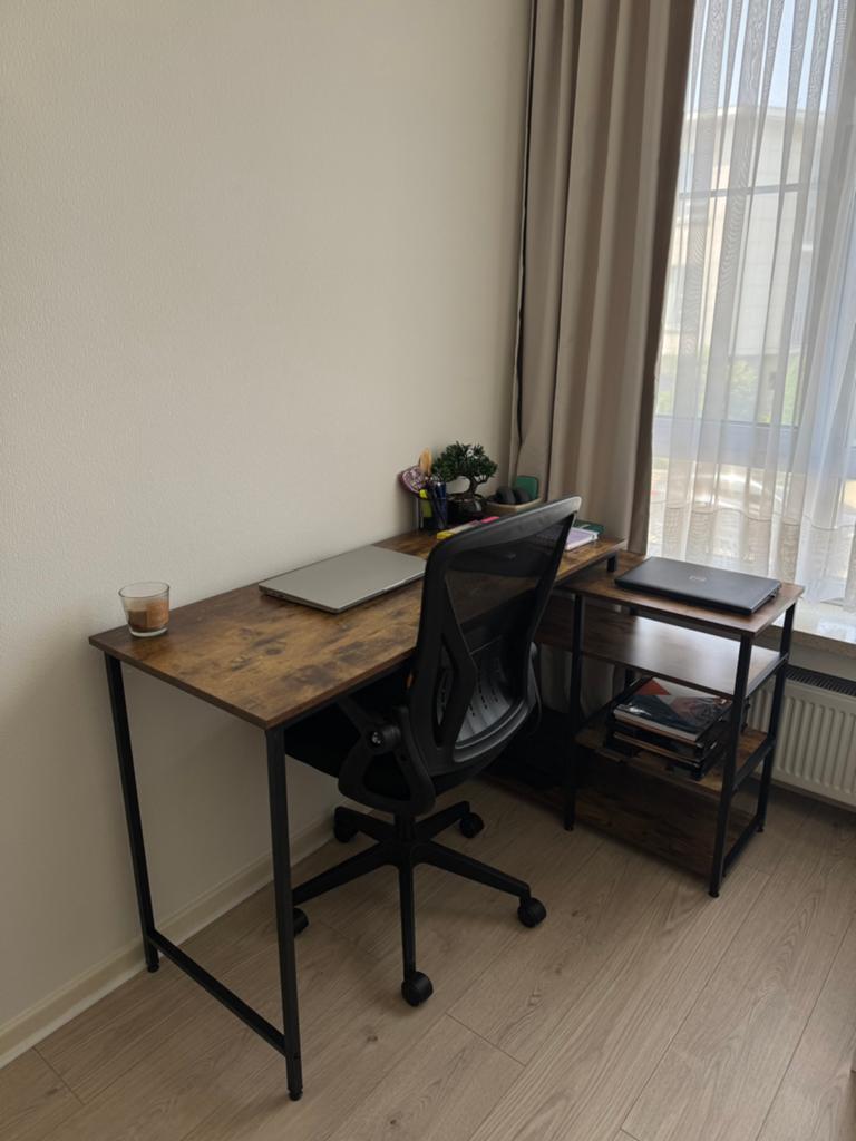 Bureau + bureaustoel te koop, Maison & Meubles, Bureaux, Enlèvement, Comme neuf