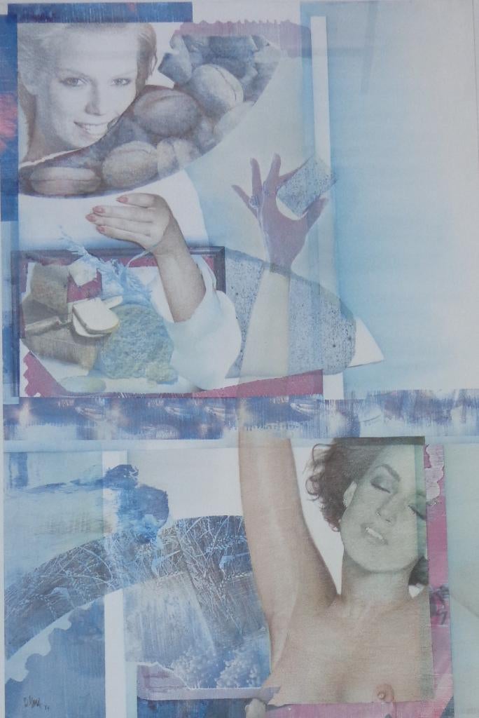 POL MARA / COMME UNE CORNE / ORIGINEEL / 131x93cm / KADER, Ophalen