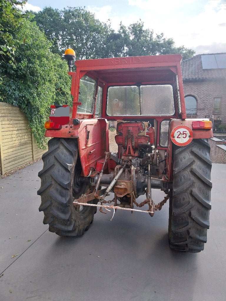 Massey ferguson 135 en diepladertje, Ophalen, Massey Ferguson