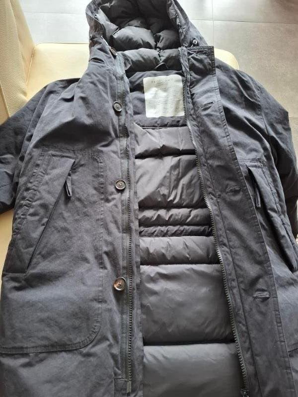 Zeer warme zwarte winterparka maat 52. Merk Profuomo., Vêtements | Hommes, Neuf, Enlèvement ou Envoi, Taille 52/54 (L), Profuomo