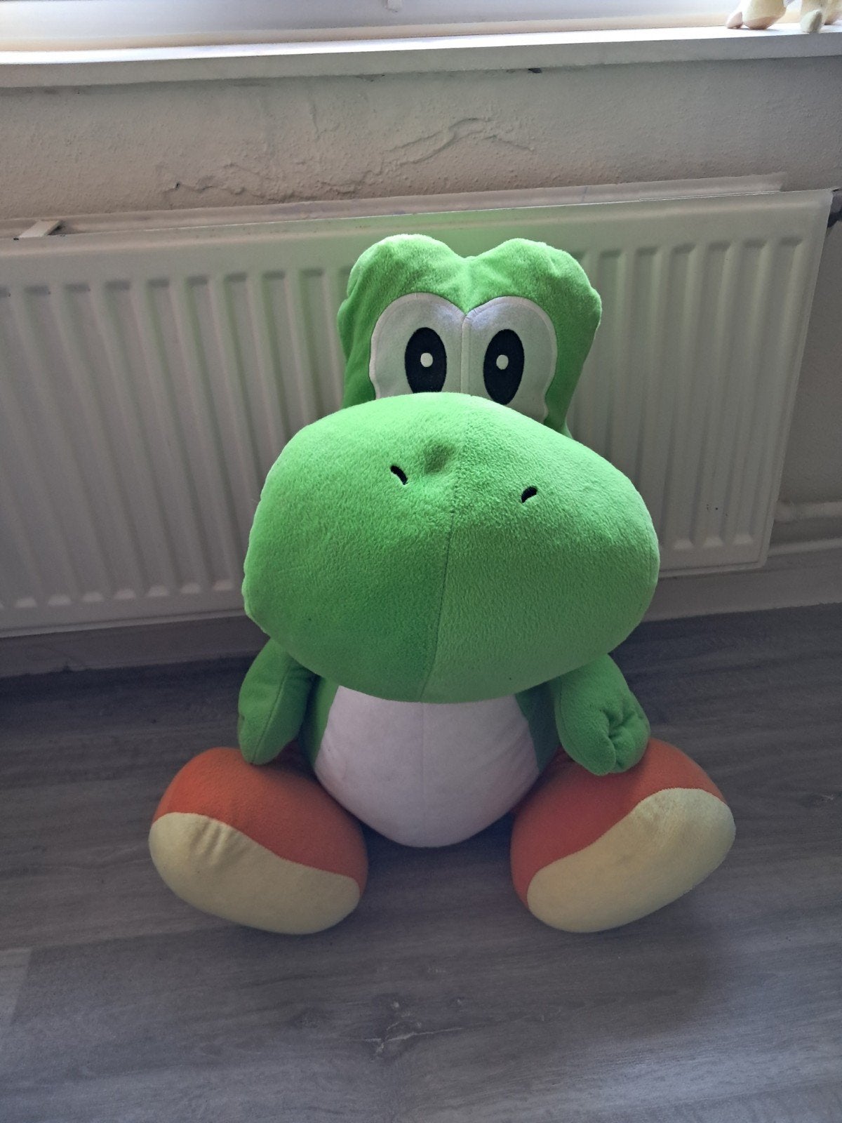 grote Yoshi knuffel, Kinderen en Baby's, Ophalen, Kikker, Groen, Overige karakters