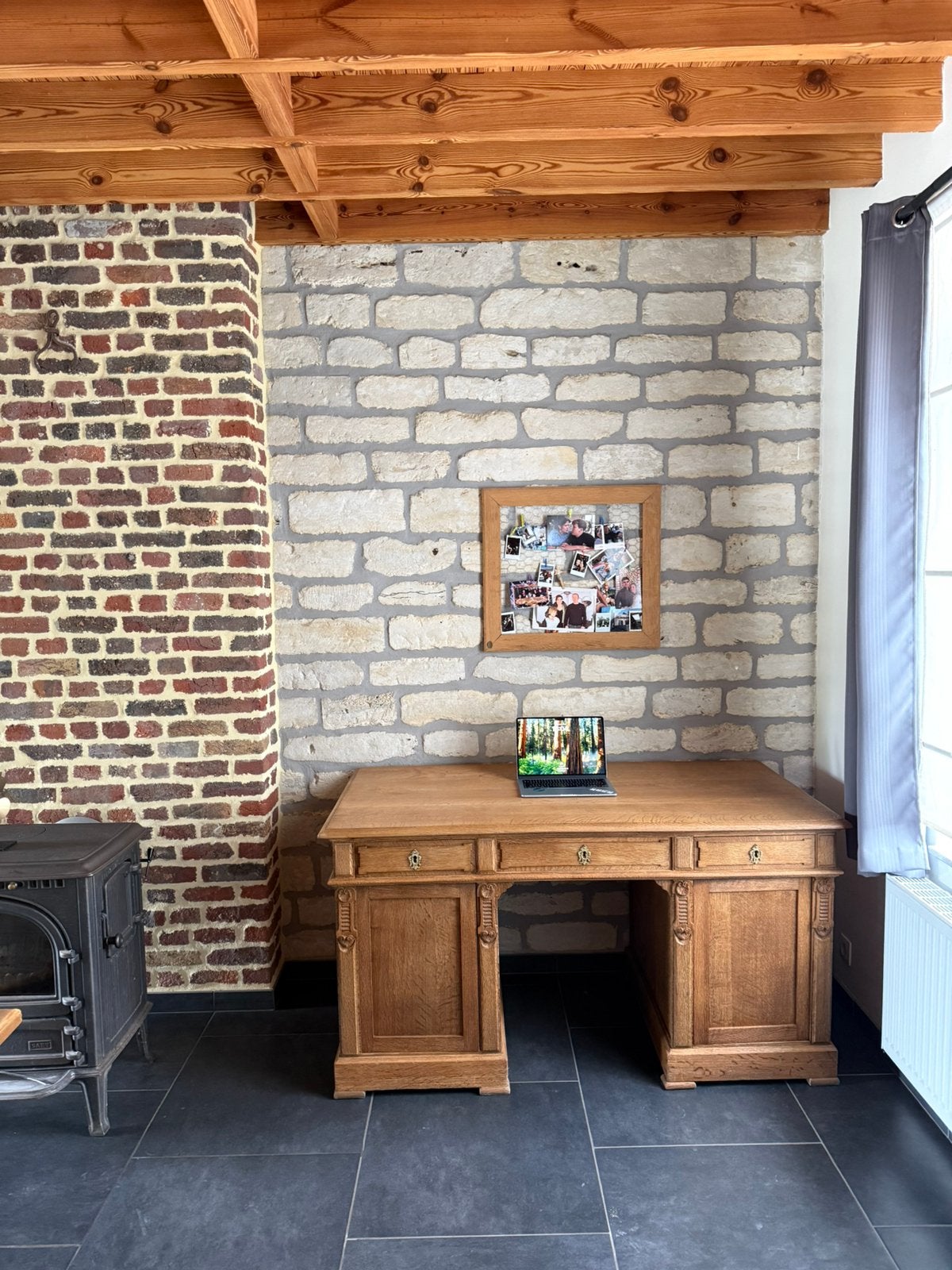 Bureaux en chêne, Enlèvement ou Envoi, Comme neuf