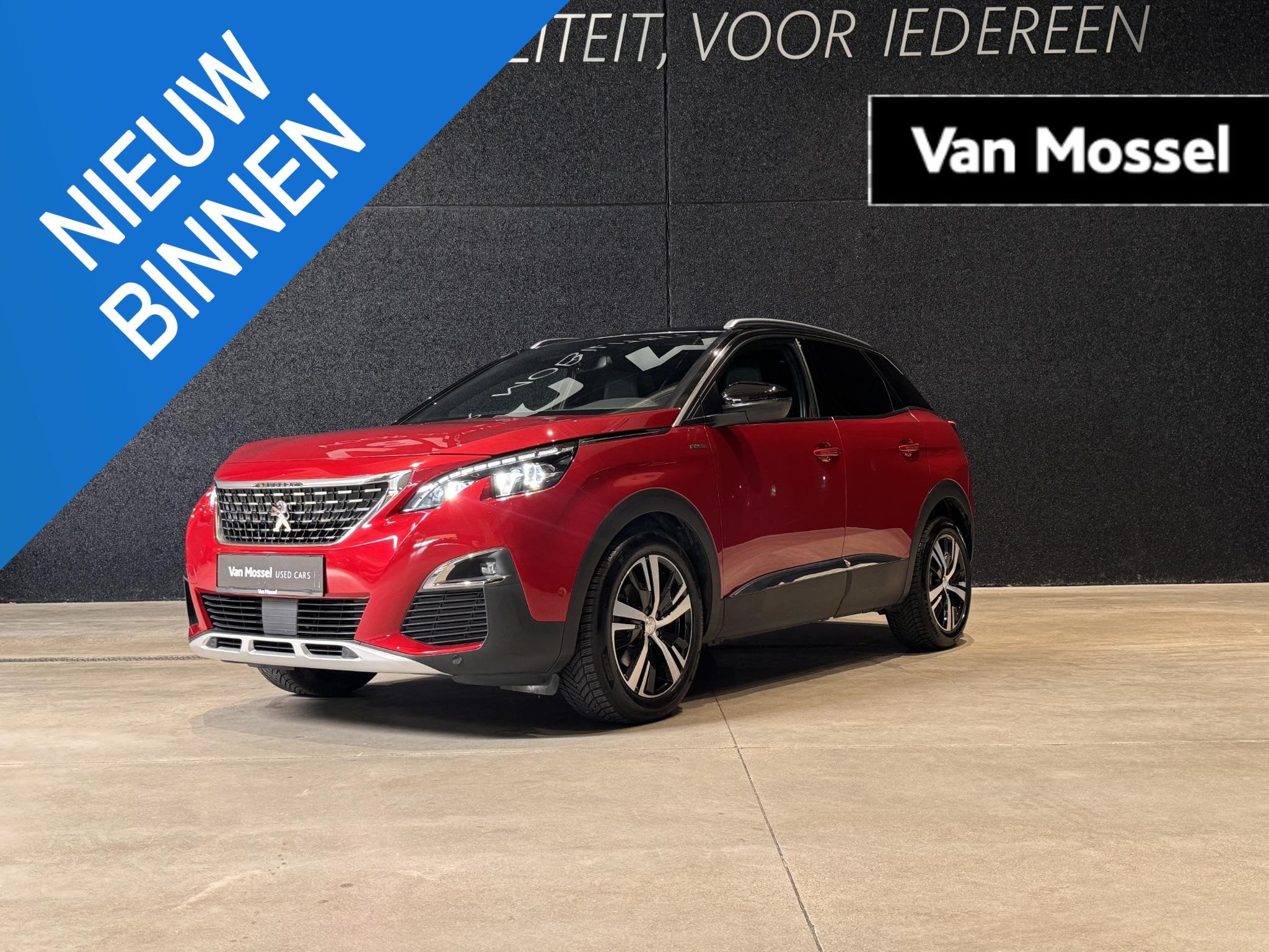 Peugeot 3008 1.2 PureTech 96kW S&S Auto GT Line, Autos, Peugeot, Rouge, Achat, Carnet d'entretien, 131 ch
