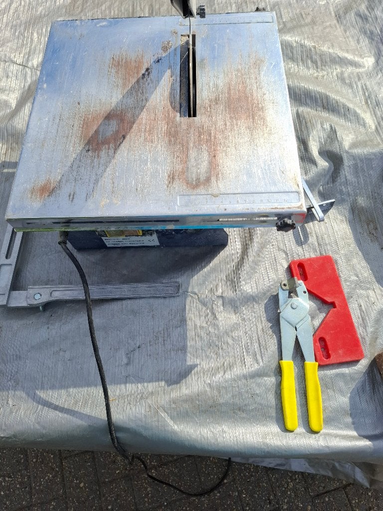Elektrische tegelzaag power plus, Doe-het-zelf en Bouw, Ophalen, Minder dan 30 mm, Gebruikt, Overige typen