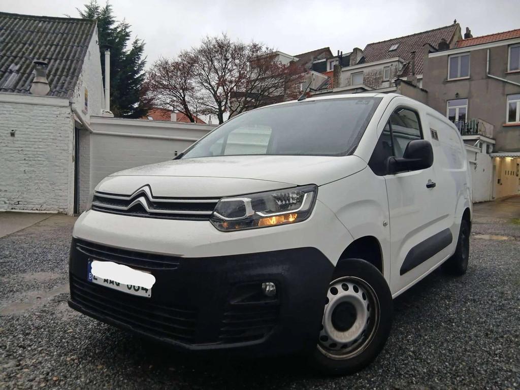 Citroën Berlingo Berlingo 1.5 BlueHDi TAILLE XL * 3PLC* A/C, Auto's, Stof, Gebruikt, Zwart, 4 cilinders