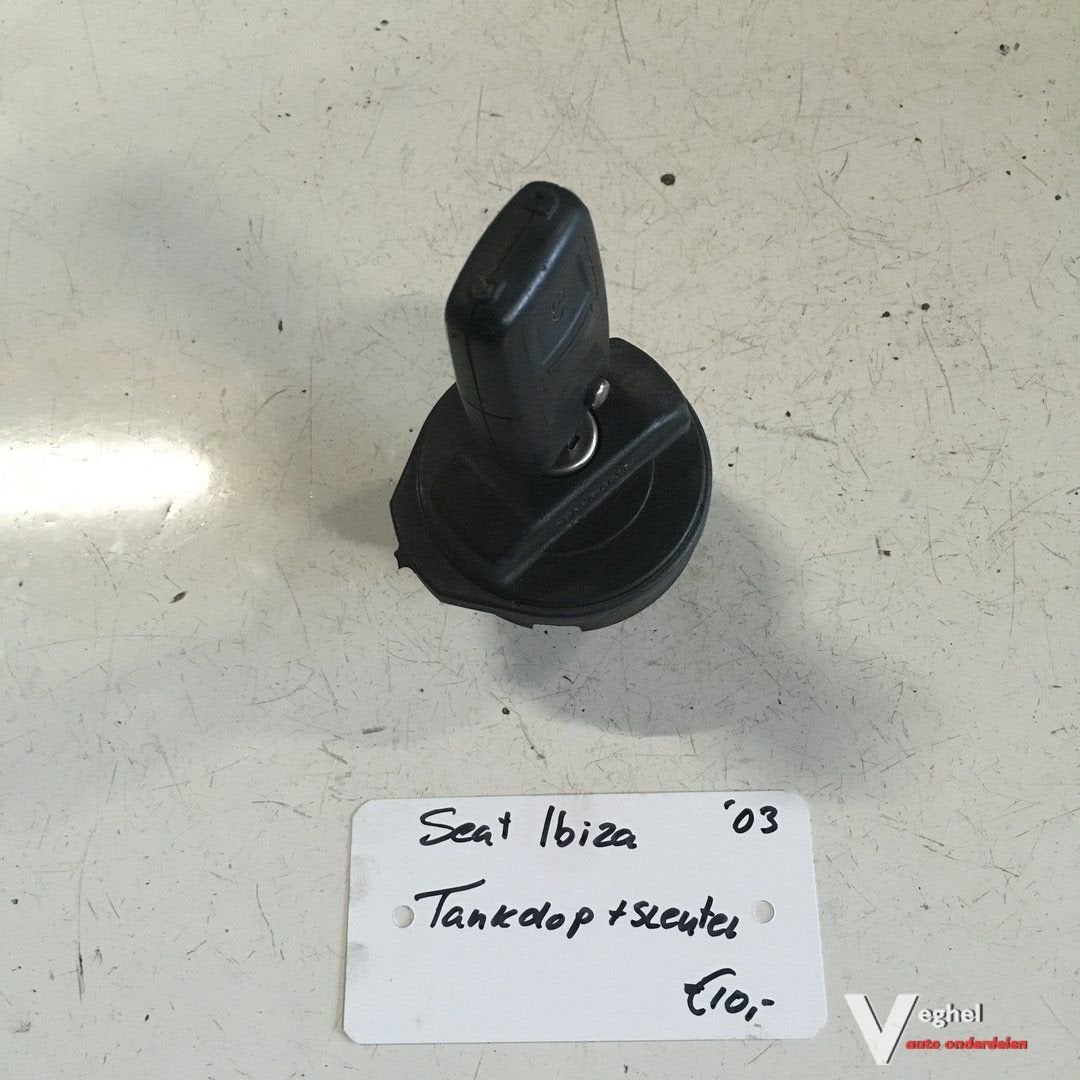 Seat Ibiza 1.4 2003  Tankdop met sleutel, Gebruikt, -, -, Ophalen of Verzenden